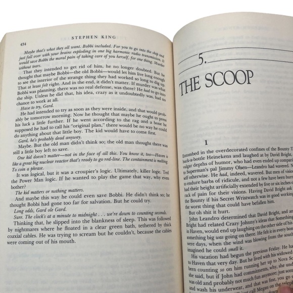 STEPHEN KING Horror Novel The Tommyknockers - Picture 6 of 7